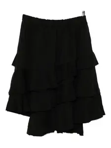 Юбка с оборками Black Comme Des Garçons, черный