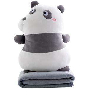 Веселая плюшевая кукла 45 см Enlightenment, серо-белый