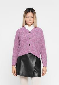 Кардиган VILA VISPOSA V NECK CARDIGAN, Sangria Sunset/Vintage Indigo/Birch Multi/Red