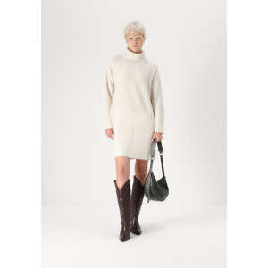 Платье-джемпер JDYBIGUM COWL NECK DRESS JDY, кремовый