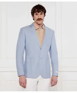 Элегантная куртка Оксфорд Slim fit Gant, синий