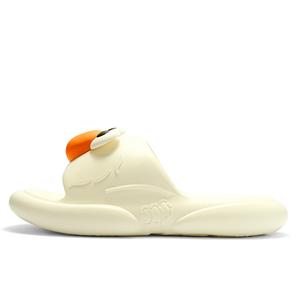 Антибактериальные, нескользящие, устойчивые к истиранию, устойчивые к запахам тапочки-слайды унисекс SESAME STREET, White Moonlight