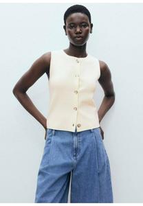 Топ без рукавов PINIPON Mango, слоновая кость