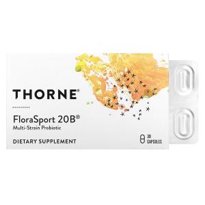 Thorne Research, FloraSport 20B, 30 капсул