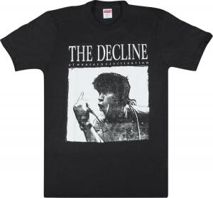 Футболка Supreme Decline Of Western Civilization T-Shirt 'Black', черный