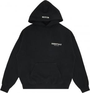 Худи Fear of God Essentials Photo Pullover Hoodie 'Black', черный