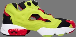 Кроссовки instapump fury prototype 'citron' Reebok, желтый