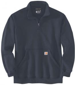 Толстовка Carhartt Quarter-Zip, темно-синий