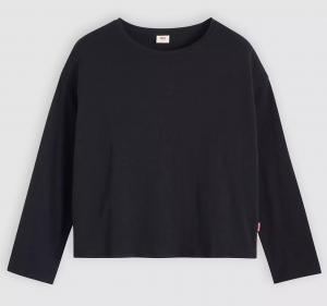 Лонгслив Levi's Julie Slub, черный