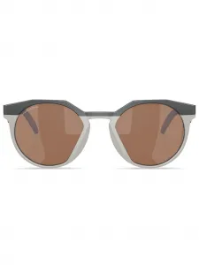 Солнцезащитные очки HSTN в круглой оправе Oakley, черный