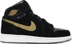 Кроссовки Air Jordan 1 Retro High GG Heiress Camo, черный