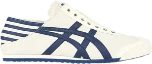 Кроссовки Onitsuka Tiger Mexico 66 Paraty Natural Navy, белый