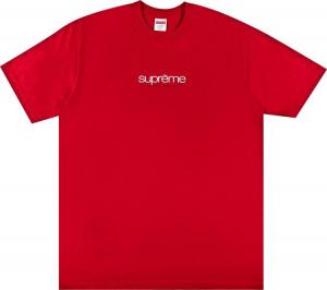 Футболка Supreme Five Boroughs Tee 'Red', красный