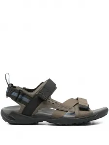 Сандалии Terreno с ремешком на липучке Geox, зеленый