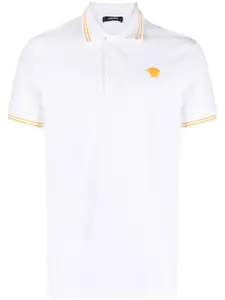 Рубашка поло Medusa VERSACE, белый