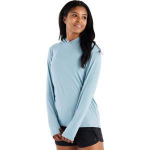 Женская толстовка Bamboo Shade Hoodie II Free Fly, Ocean Mist