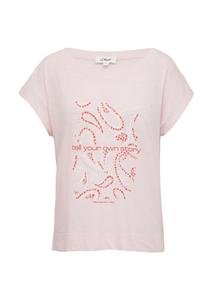 Футболка s.Oliver, Rose/Raspberry