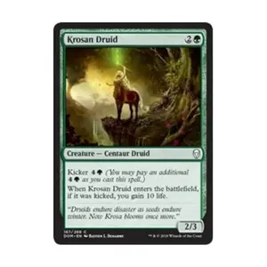 CCG Кросан Друид (клавиша C), MTG - Dominaria