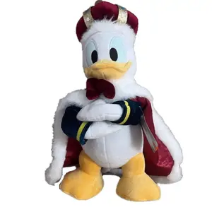 X land 2025 коллекция на день рождения Дональда Дака королевские стильные куклы плюшевые куклы высота 38,7 см Disney