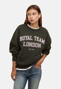 Толстовка Stradivarius Sweatshirt, Dark Green