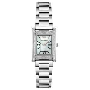 Двухстрелочные наручные часы из нержавеющей стали EMPORIO ARMANI