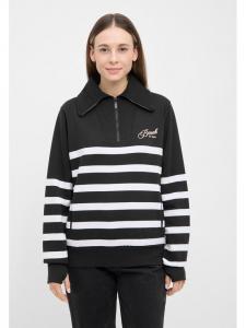 Bench Толстовка "Foy" в черно-белом цвете