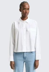 Блузка свободного кроя с деталями и пуговицами Tom Tailor Denim, White