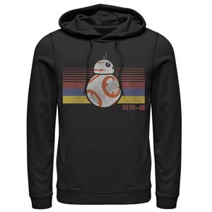 Мужская толстовка в полоску в стиле ретро «Звездные войны BB-8» Star Wars