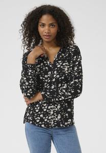 Блуза Kaffe Blouse, Black Chalk Graphic/Black