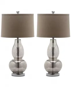 Набор из 2 настольных ламп Mercurio Safavieh, bronze