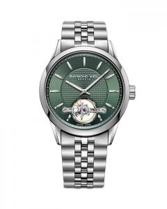 Часы Raymond Weil Freelancer, 42,5 мм, зеленый