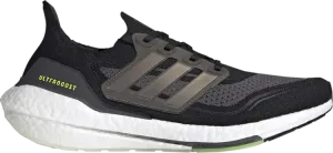 Кроссовки Adidas UltraBoost 21 'Black Silver Metallic', черный