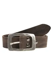 Кожаный ремень LIFEBURG by showroom 019°, в деревенском джинсовом стиле Rettungsring By Showroom 019°, коричневый