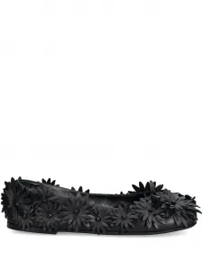 Керамические балетки Full Flowers AGL, черный