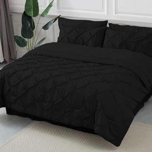 PG Beddings Комплект постельного белья стеганый черный Black