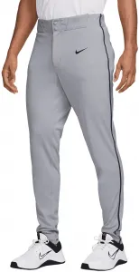 Мужские бейсбольные брюки Nike Vapor Select 2 с окантовкой, цвет Wolf Grey/Midnight Navy