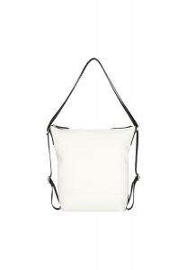 Сетчатая сумка на плечо с возможностью трехстороннего перемещения, отделение для ноутбука 41,5 см JOST, белый