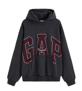 Свитшот осенний унисекс GAP, темно-серый