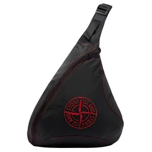 Stone Island Мужская сумка через плечо из полиамида, черная