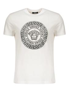 Футболка из хлопка Versace, белый