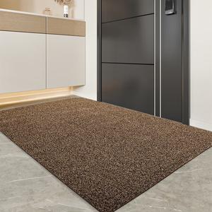 Dajiang Ковер 120х180 см для прихожей, устойчивый к загрязнениям, цвет Oge-Brown, для дома