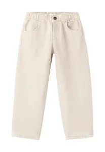 Джинсы прямого кроя для малышей Mango Kids, Beige