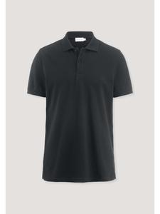 Hessnatur Поло черного цвета