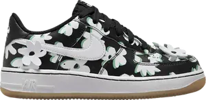Кроссовки Air Force 1 LV8 GS 'Flower Power', черный