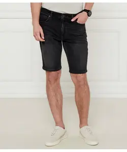 Джинсовые шорты Делавэр Slim fit Boss Orange, черный