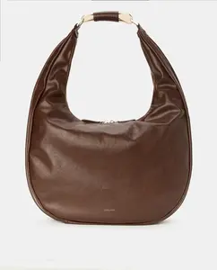 Сумка через плечо с эффектом кожи Tintoretto, шоколадный