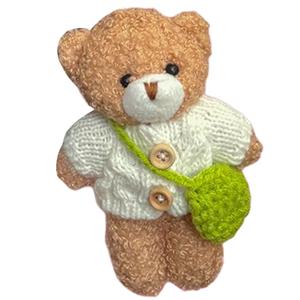 Плюшевый кулон Wear The Sweater Cute Bear Dolls высотой 15 см FKOFR