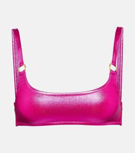 Лиф бикини Bari с эффектом металлик MELISSA ODABASH, розовый
