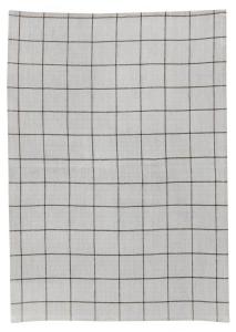 Кухонное полотенце полульняное Winkler mit Karomuster K, белый