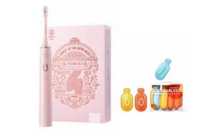 X3U электрическая зубная щетка Xiaomi Smart Ecosystem полностью автоматические звуковые, умные портативные компактные, для пары SOOCAS, розовый/мятный